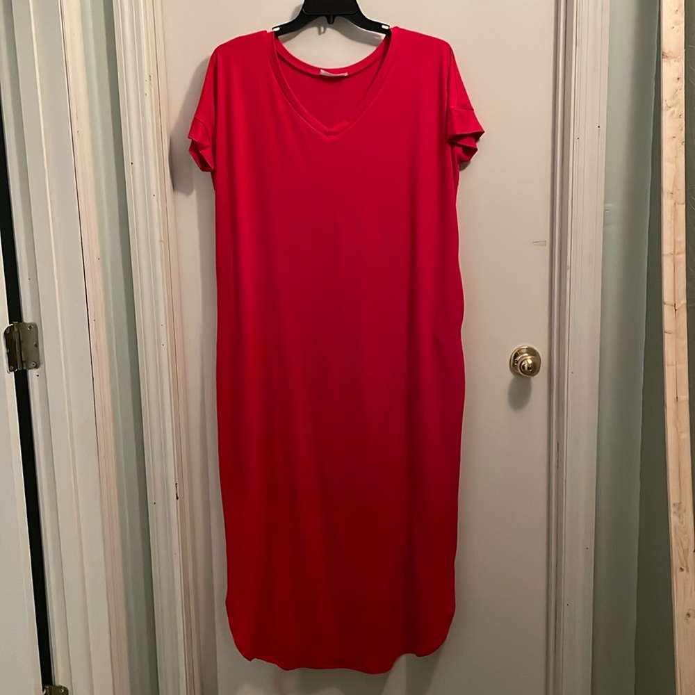 EUC Zenana Dress. Size Large
